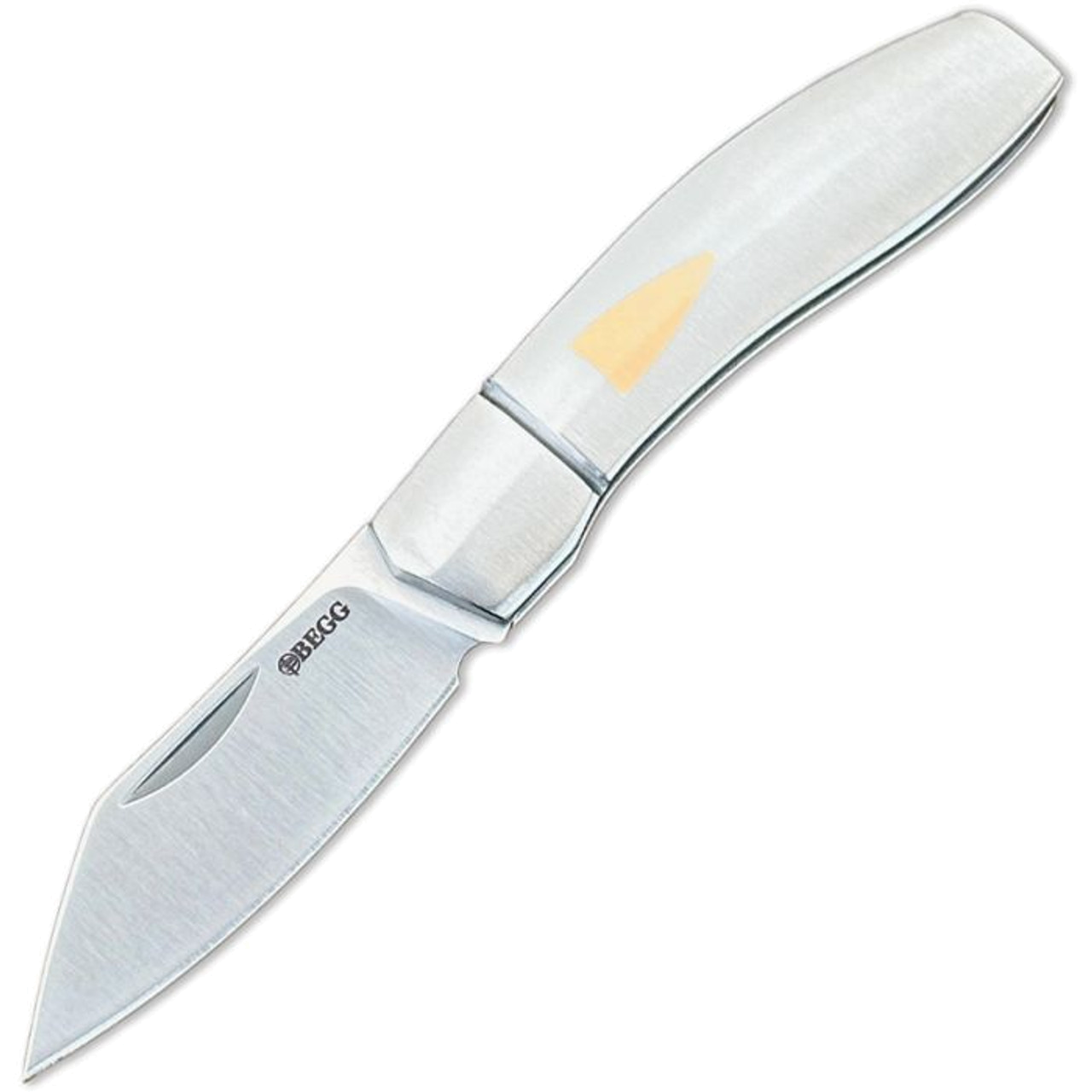 Begg Knives Small Sheepsfoot Slipjoint Stainless Steel BG 046 product image