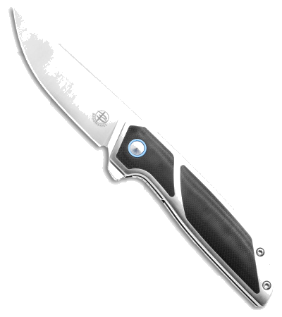 product image for Begg Knives Diamici Black G-10 Handle D2 Steel Blade Knife