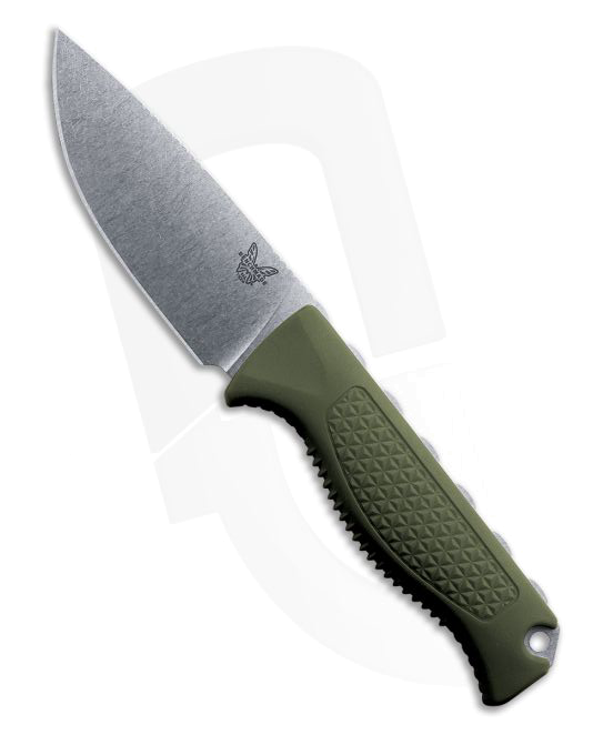 product image for Benchmade 15006-1 Steep Country Fixed Blade Knife Olive Green Handle