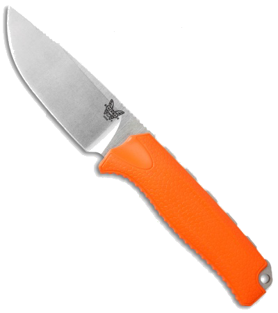 Benchmade Steep Country 15008-ORG Orange Santoprene Handle Knife