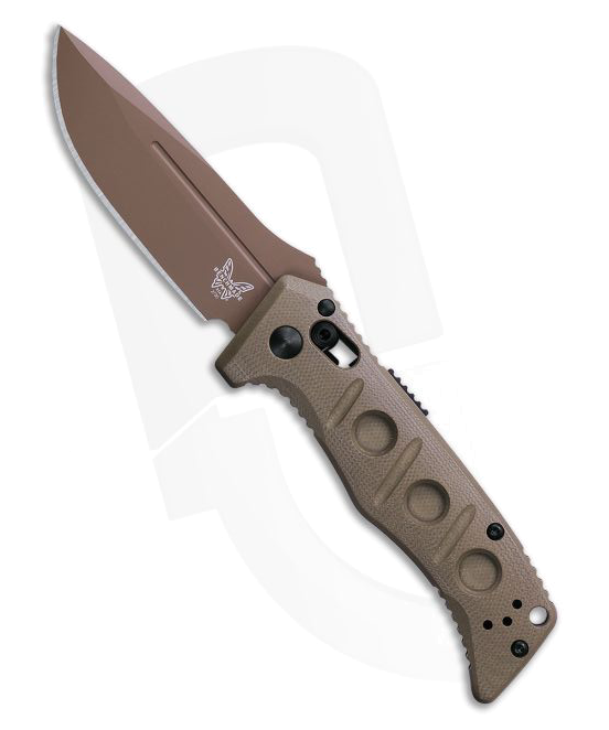 Benchmade 2730 FE 2 Mini Auto Adamas OD Green G10 CruWear Folder product image