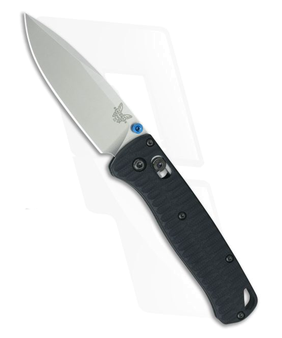 product image for Benchmade 535 Bugout Stonewash S 30 V Grooved Black G 10 Putman Scales