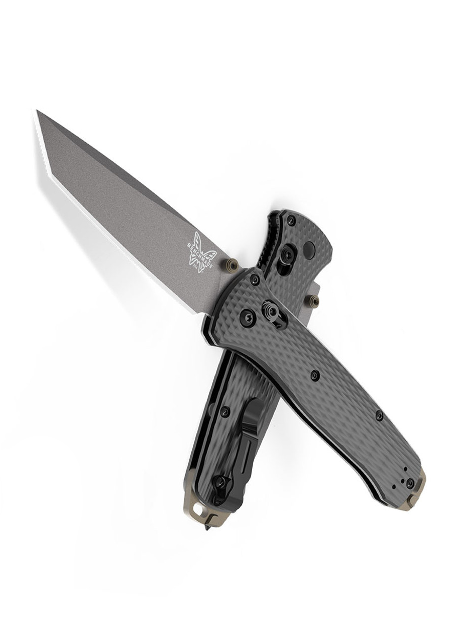 Benchmade Bailout 537GY Tungsten Gray Aluminum Handle product image