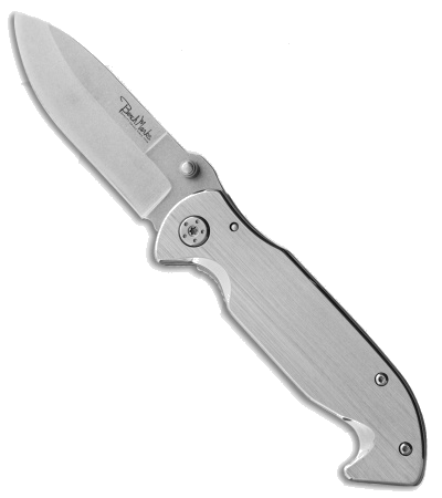 product image for Benchmark Stainless Steel Frame Lock Knife Satin