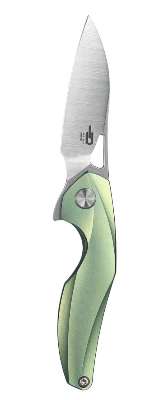 product image for Bestech BT1810C Green Titanium Flipper Knife