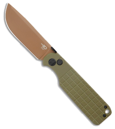 product image for Bestech Knives GLOK OD Green G-10 Copper Blade