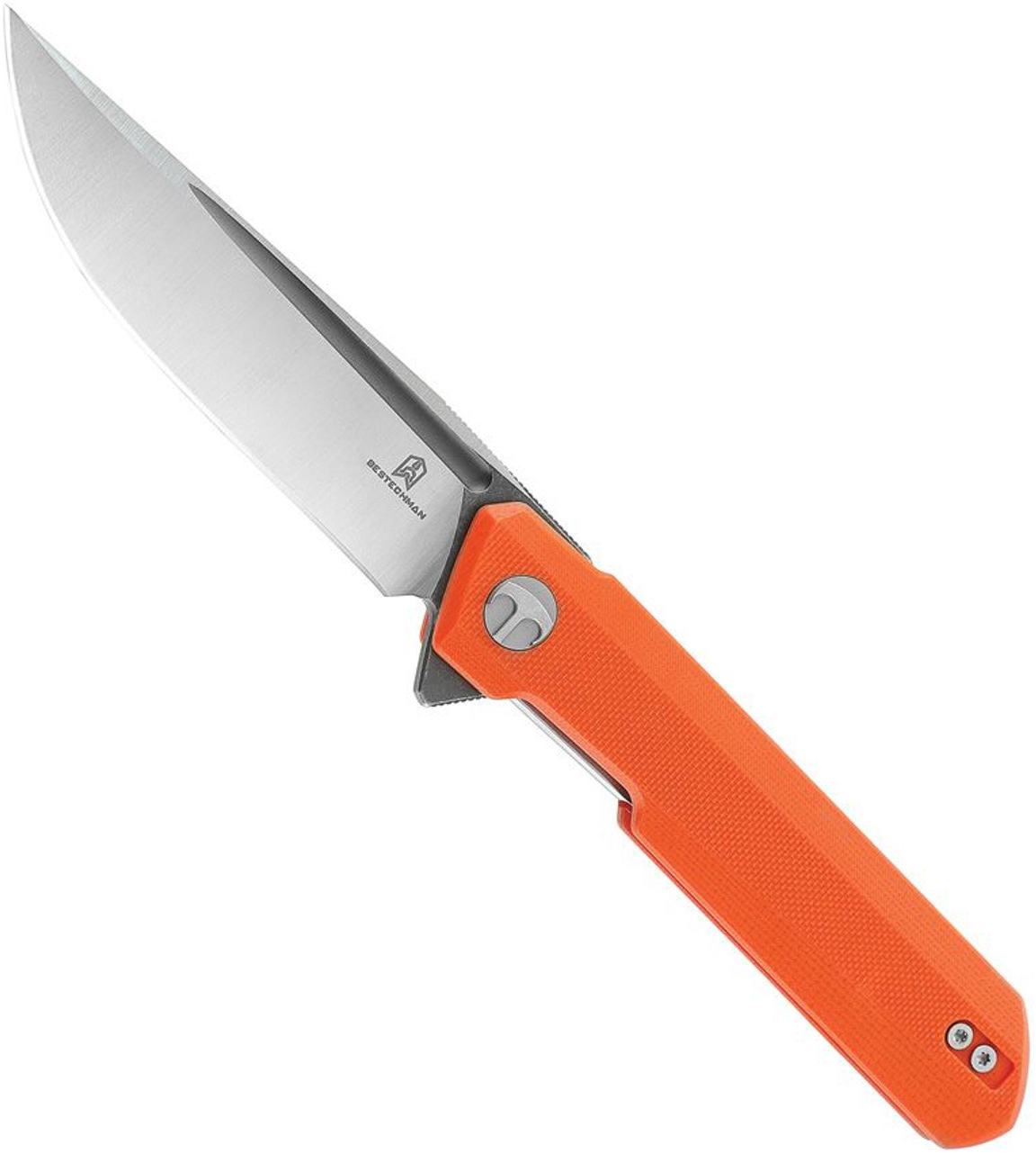 Bestechman Dundee BMK-01H Folding Knife Orange G10 Handle