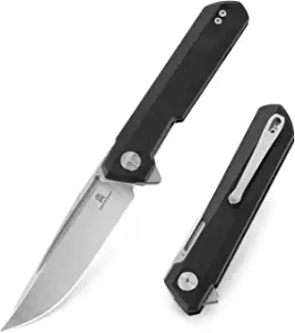 product image for Bestechman Dundee BMK-01A Folding Knife Black G-10 Scales