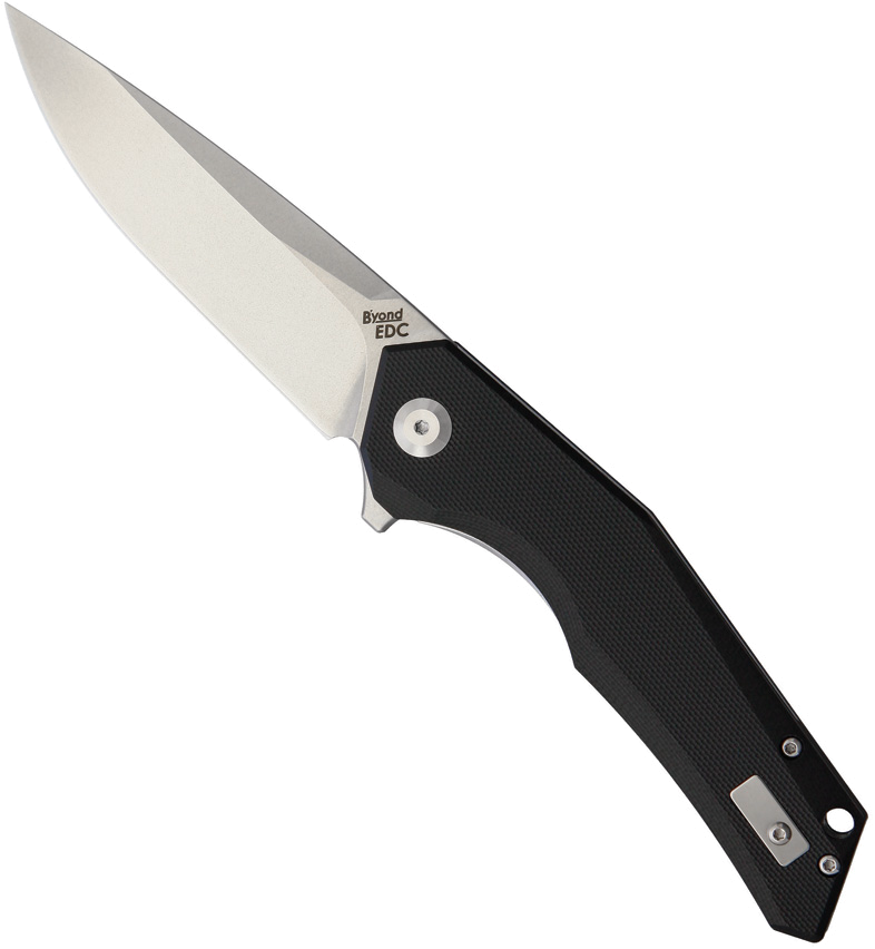 product image for Beyond-EDC Black G10 Arch Linerlock 3.75" D2 Tool Steel Blade