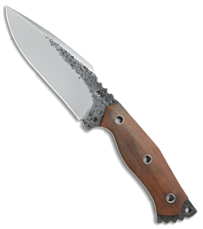 product image for Black Dragon Forge D2 Fixed Blade Knife Natural Micarta Handle