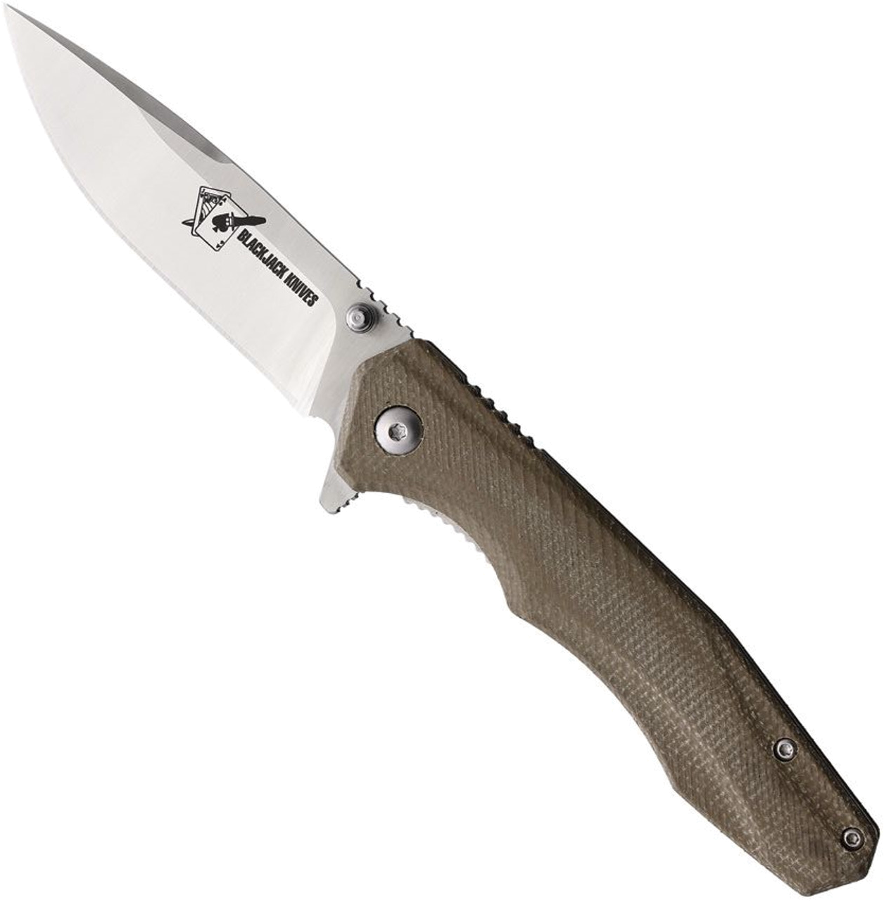 Blackjack BCB156 Linerlock Folder Tan