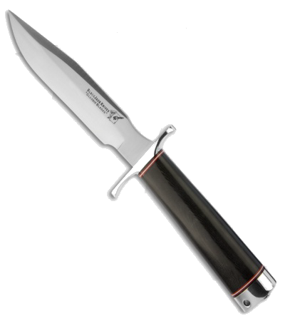product image for Blackjack Model 5 Fixed Blade Black Micarta Handle Knife