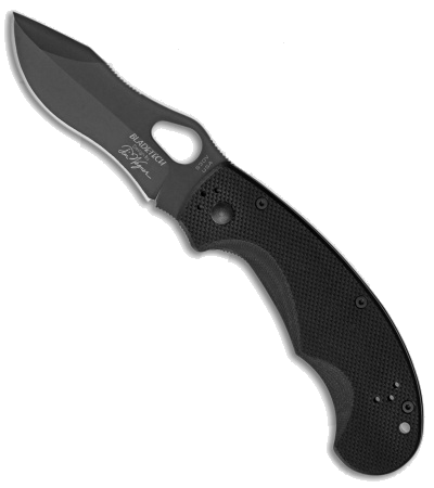 product image for Blade-Tech Black Wolf CPM-S35VN Black G-10 Handle Folding Knife