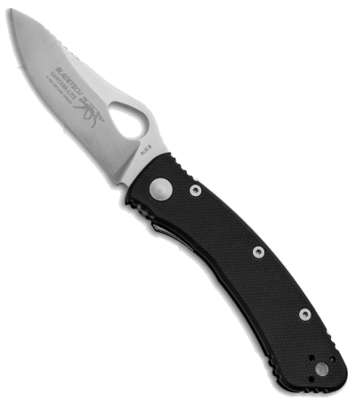 product image for Blade-Tech Ganyana Lite Black FRN AUS-8 Satin Liner Lock Knife