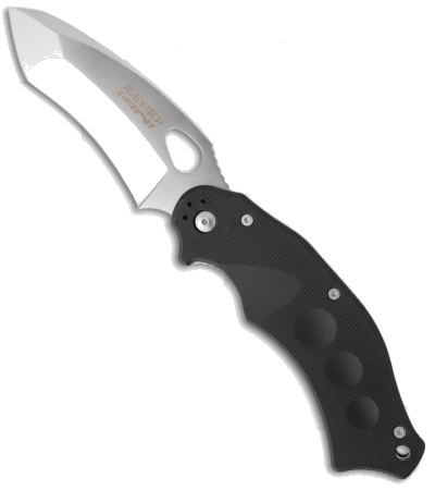 product image for Blade-Tech I4NI Black Folding Knife with Kicker Assist and Satin AUS-8 Blade