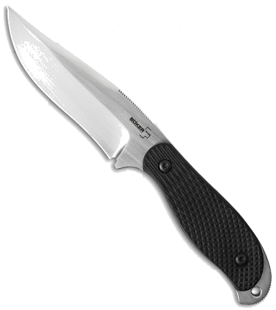 Boker Plus Manaro SM-10 Fixed Blade Knife Satin 440C Stainless Steel 02BO450