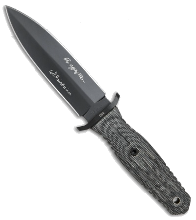 Boker Applegate Black N690 4.5-inch Fixed Blade Knife product image