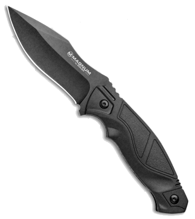 Boker Magnum Advance Pro Black Fixed Blade Knife product image