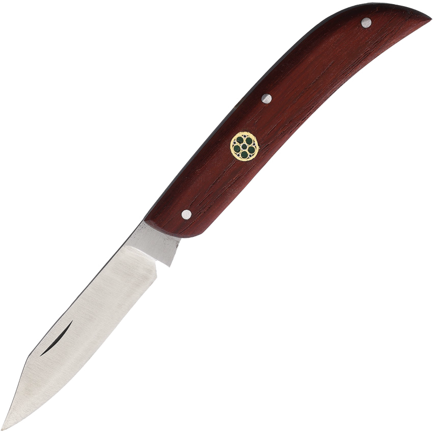 product image for BORDO Brown Wood Handle Pen Knife 2.5"
