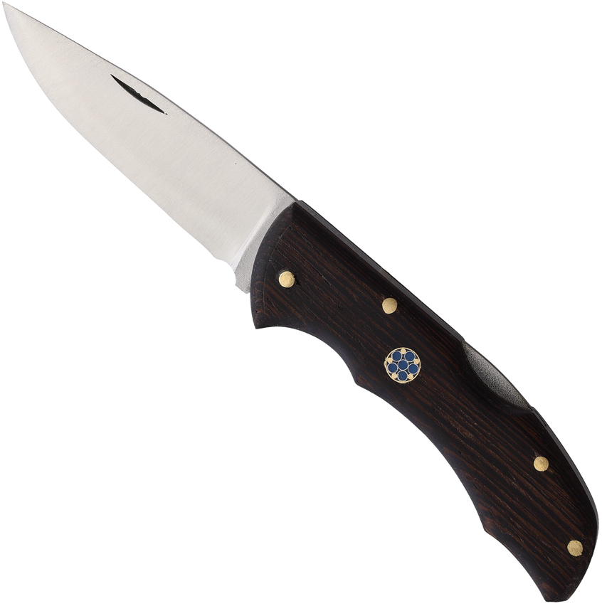 product image for BORDO Lockback Jack Knife Dark Brown Wood Handle 3" Blade