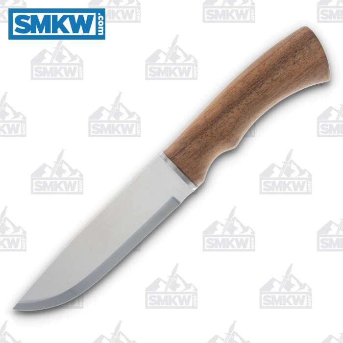product image for BPS Knives BK06 Walnut Wood Handle Camping Fixed Blade Knife