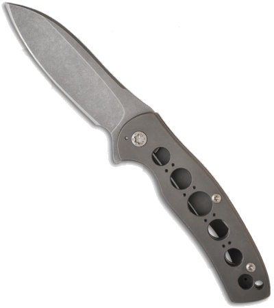 product image for BZ Knives Titanium Framelock Flipper ATS-34 Steel