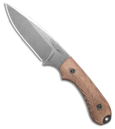 Bradford Knives Guardian 3 2 Fixed Blade Knife 3 D Natural Micarta 3 5 SW product image