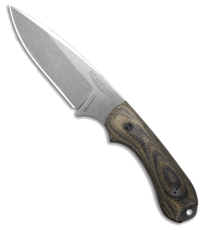 product image for Bradford Knives Guardian 3 2 Fixed Blade Knife 3 D Camo Micarta 3 5 SW