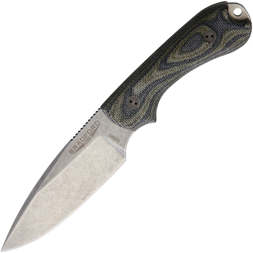 product image for Bradford Knives Guardian 3 3D Camo Micarta Handle Fixed Blade N690