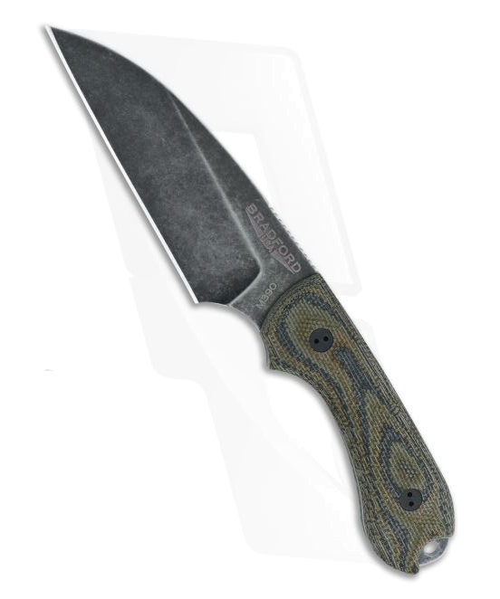 product image for Bradford Knives Guardian 3 Wharncliffe 3 D Camo Micarta Nimbus M 390