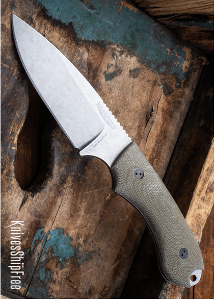 product image for Bradford Knives Guardian 4.2 OD Green Micarta CPM MagnaCut Stonewashed Fixed Blade Knife