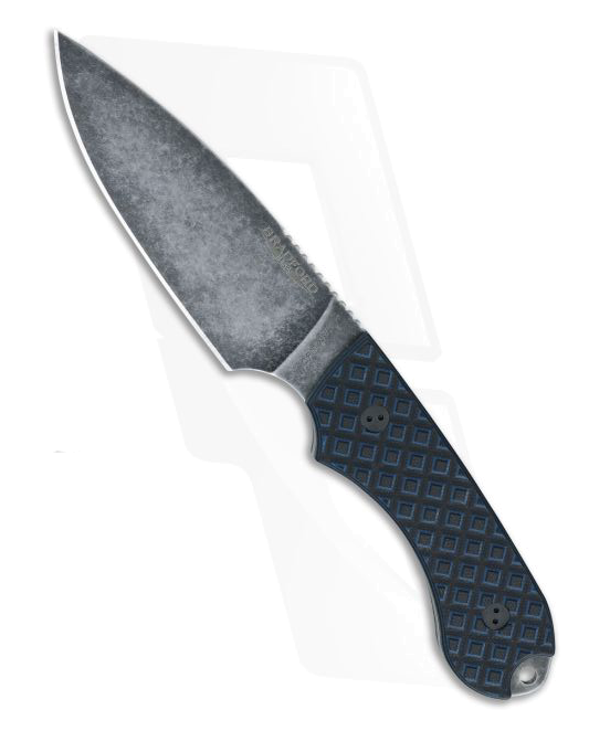 Bradford Knives Guardian 4 Black Blue G10