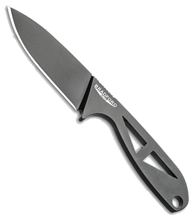 product image for Bradford Knives Black G-Necker Fixed Blade Neck Knife 2.88" DLC