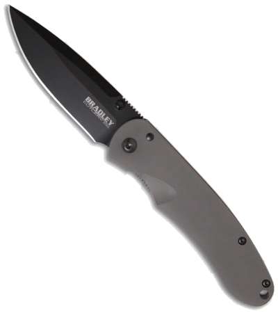 product image for Bradley Cutlery Alias I Titanium Black Tactical Knife S30V 17600 BT