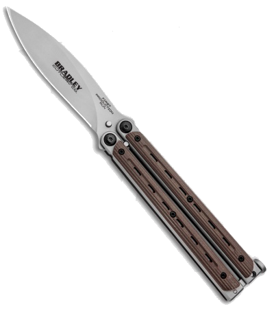 product image for Bradley Kimura Brown G-10 Butterfly Knife