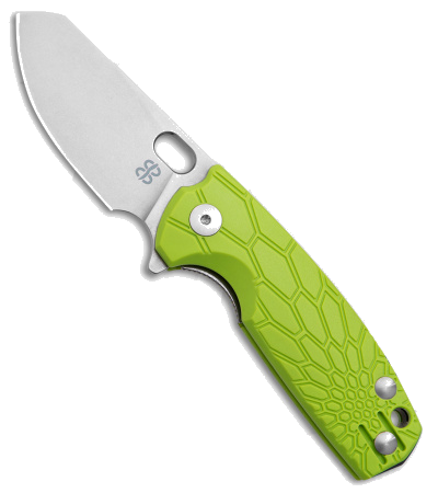 product image for Brighten Blades Baby Core Lime Green FRN Mini Pocket Knife