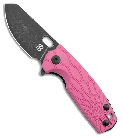 Brighten Blades Pink Baby Core Mini Liner Lock Knife FRN 2.35" Black SW