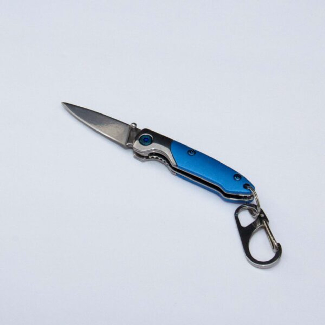 product image for Brighten Blades Blue Oyster Cult BB-135 Aluminum Keychain Knife