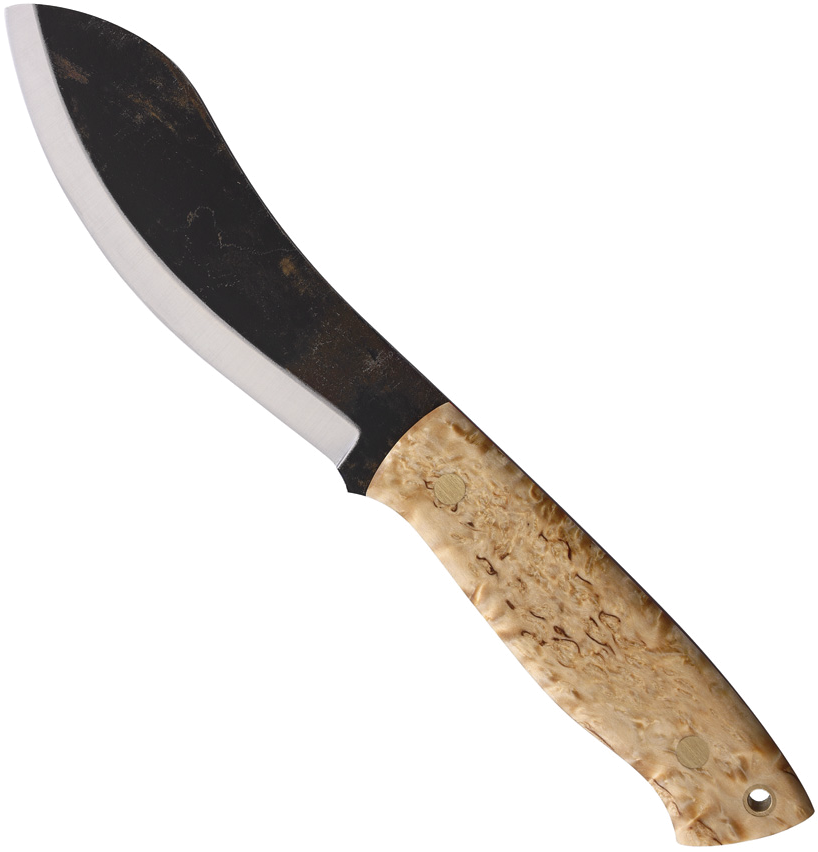 Brisa Nessmuk 125 Curly Birch Handle 80CrV2 Carbon Steel Blade product image