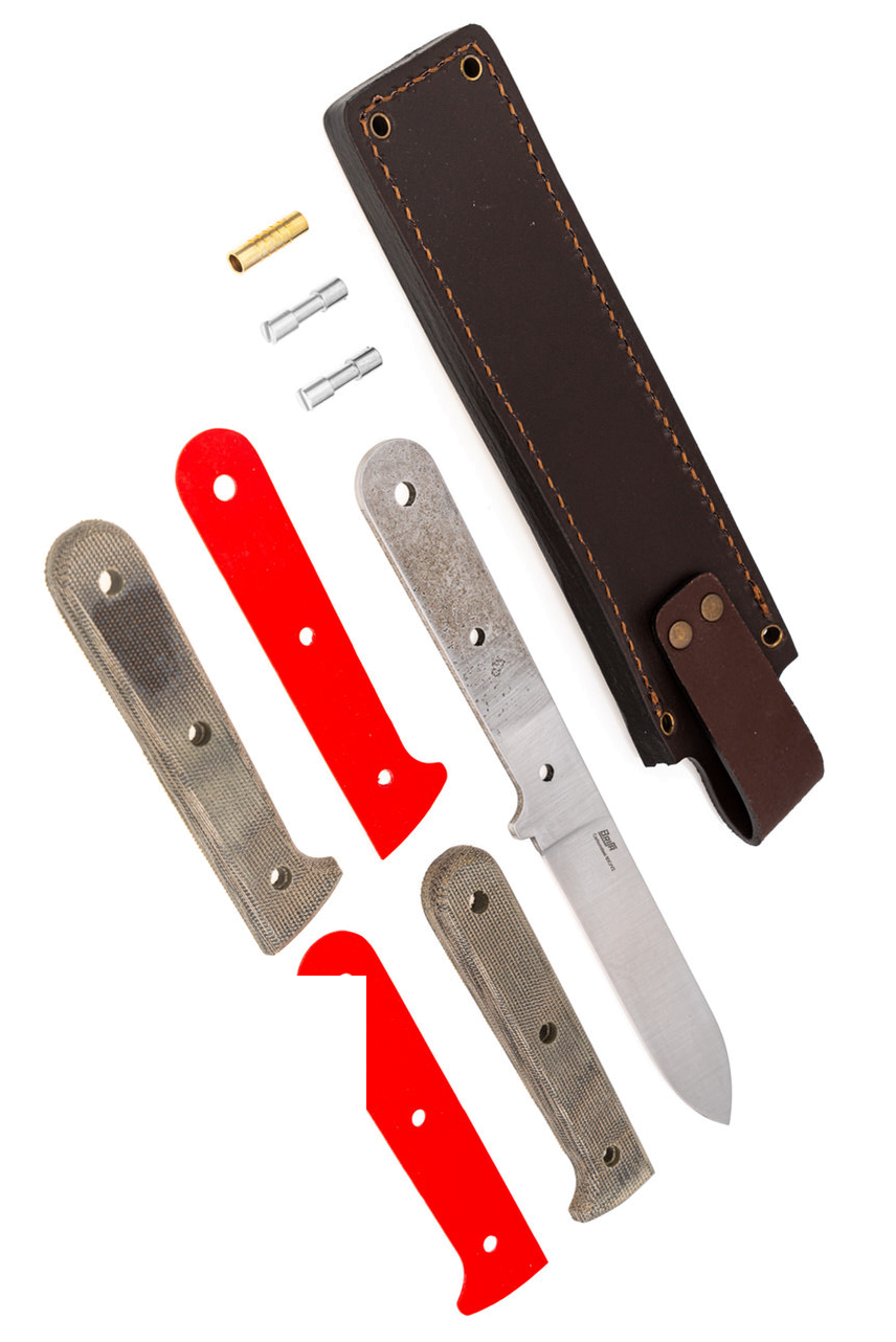 product image for Brisa Kephart Green Micarta 115 Knife Kit