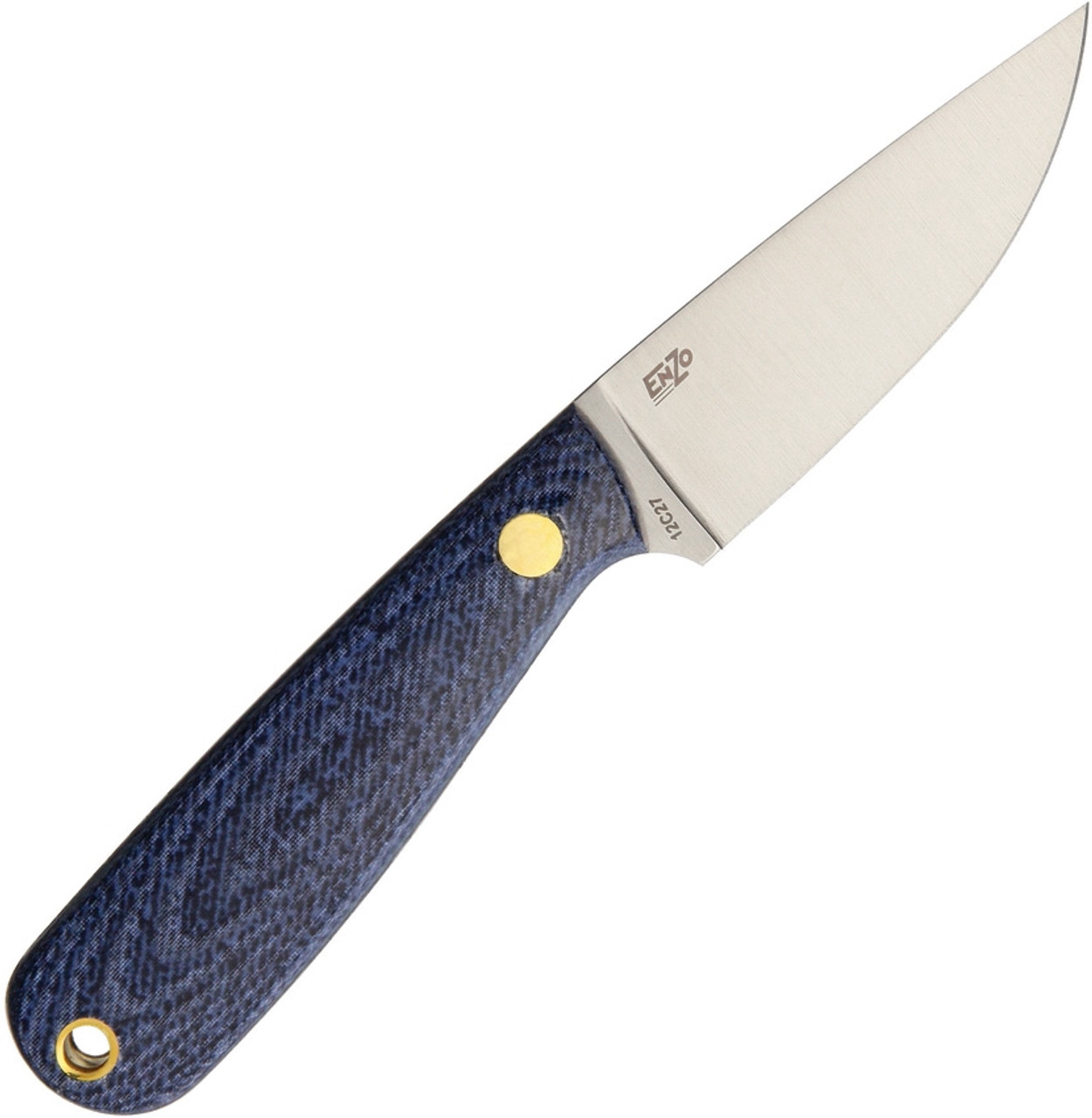 product image for Brisa Necker 70 Blue Jeans Handle 12C27 Fixed Blade Knife