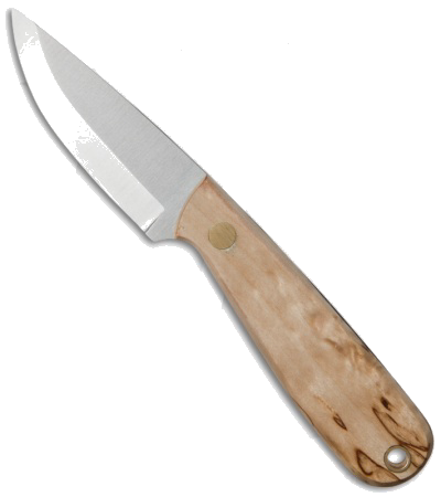 product image for Brisa EnZo Necker 70 Fixed Blade Knife Curly Birch Satin