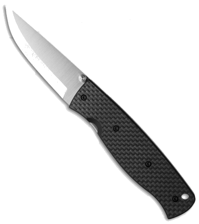 product image for Brisa EnZo Birk 75 Black Carbon Fiber D2 Steel Folding Knife
