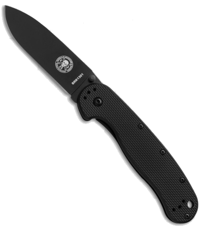 product image for BRK Avispa Black Frame Lock Folding Knife