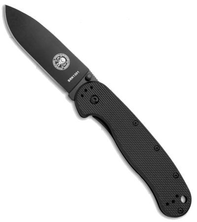 product image for BRK Avispa Black D2 Steel Frame Lock Knife