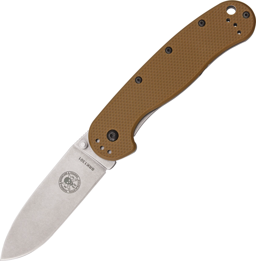 product image for BRK Designed By ESEE Avispa Coyote Brown AUS-8 Stainless 3.5" Blade