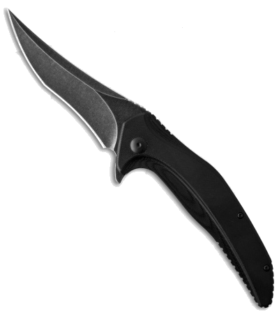 product image for Brous Blades Vendetta Black G-10 D2 Steel Flipper Knife
