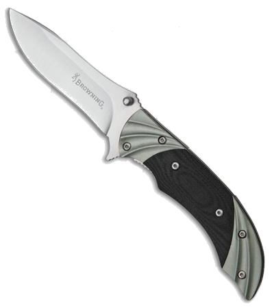 Browning The Clash Black G10 Handle Folding Knife product image