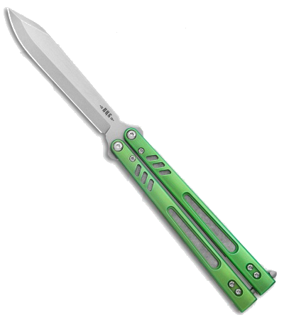 product image for BRS Hybrid Replicant Balisong Butterfly Knife Green