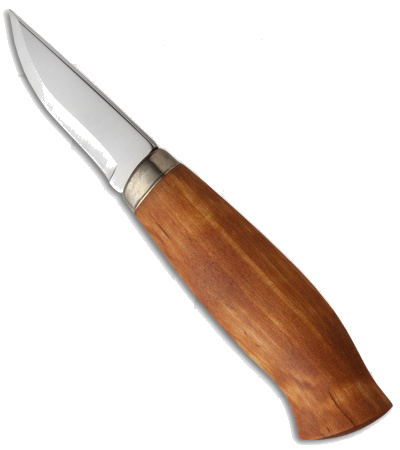 product image for Brusletto Rypa Fixed Blade Knife Flame Birch 12C27 Stainless Steel Norway